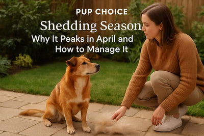 Why Dogs Shed So Much in Spring — and What Actually Helps - Pup Choice - healthy choices for your pup