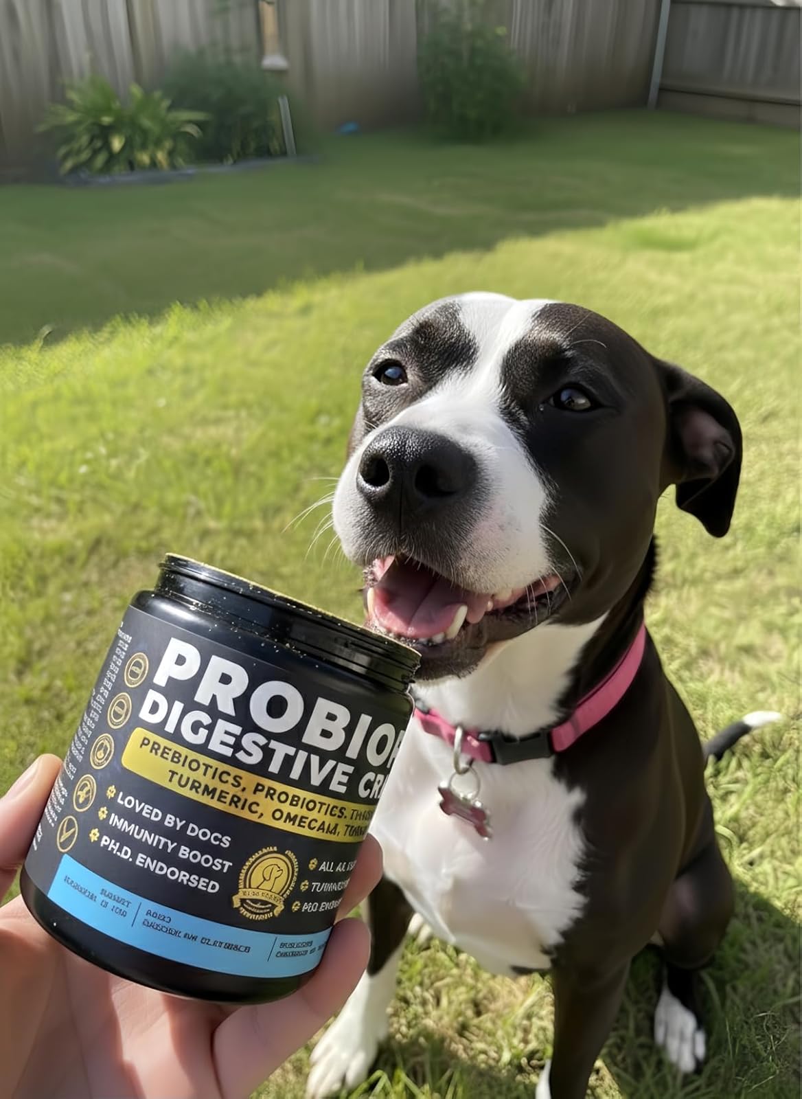 Pup Choice customer dog