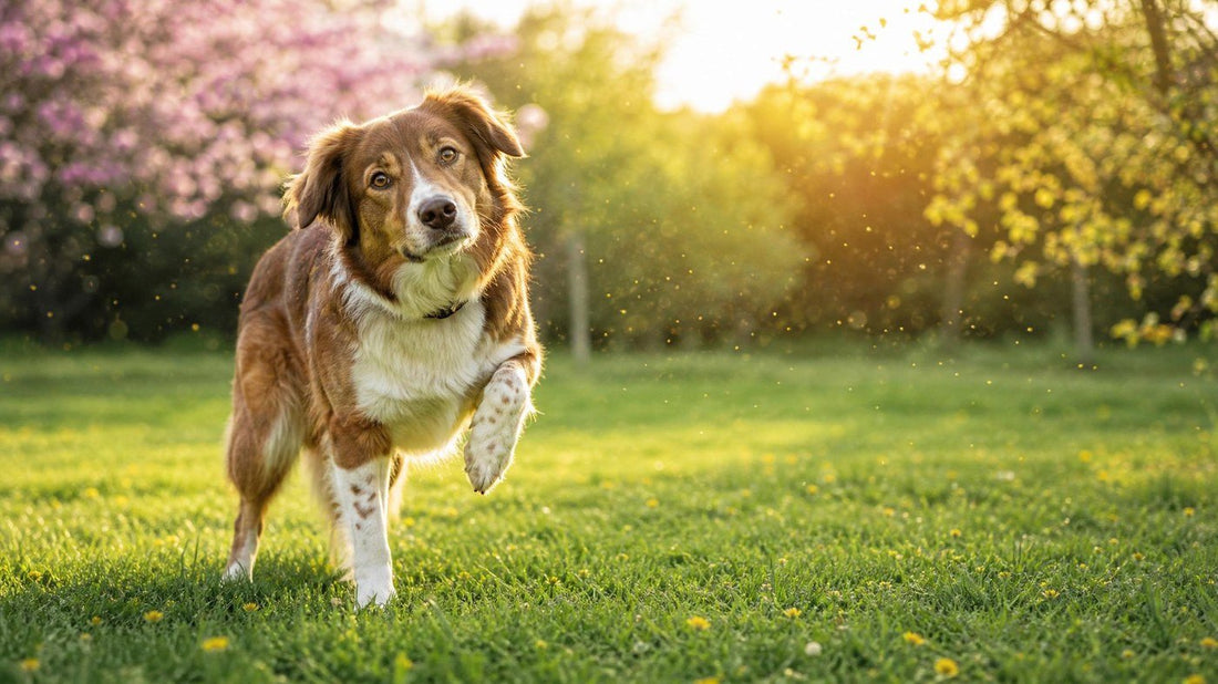 Why Dogs Chew Their Paws in Spring — Seasonal Allergies Explained - Pup Choice - healthy choices for your pup