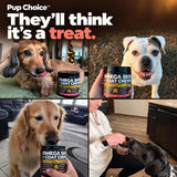 Omega 3 Skin & Coat Chews for Dogs – Wild Salmon Oil, Biotin, Zinc & Vitamin E – Supports Healthy Skin & Coat – 140 Count — Amazon listing image 6 (B0FK52PTQC)