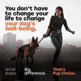 Hip & Joint Mobility Chews with 500 mg Glucosamine, Collagen, Chondroitin Bovine, Turmeric & More - Pup Choice - healthy choices for your pup