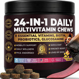 Pup Choice 24-in-1 Daily Multivitamin Chews Beef flavor hero image