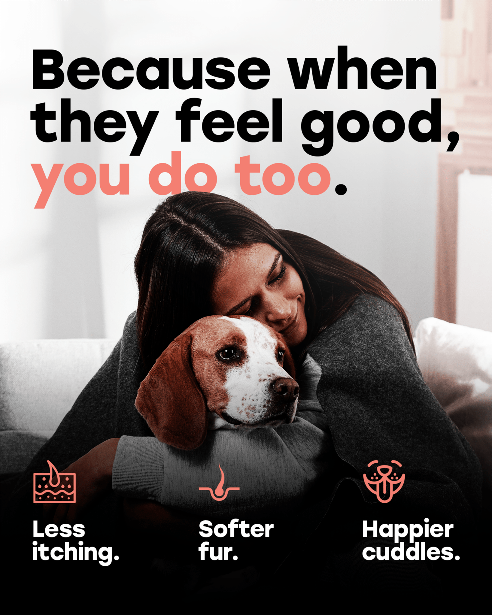 Omega 3 Skin & Coat Chews for Dogs – Wild Salmon Oil, Biotin, Zinc & Vitamin E – Supports Healthy Skin & Coat – 140 Count - Pup Choice - healthy choices for your pup