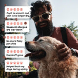 Omega 3 Skin & Coat Chews for Dogs – Wild Salmon Oil, Biotin, Zinc & Vitamin E – Supports Healthy Skin & Coat – 140 Count - Pup Choice - healthy choices for your pup