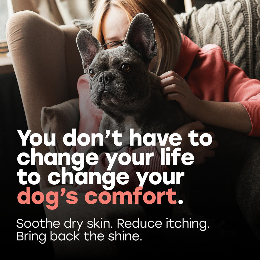 Omega 3 Skin & Coat Chews for Dogs – Wild Salmon Oil, Biotin, Zinc & Vitamin E – Supports Healthy Skin & Coat – 140 Count - Pup Choice - healthy choices for your pup