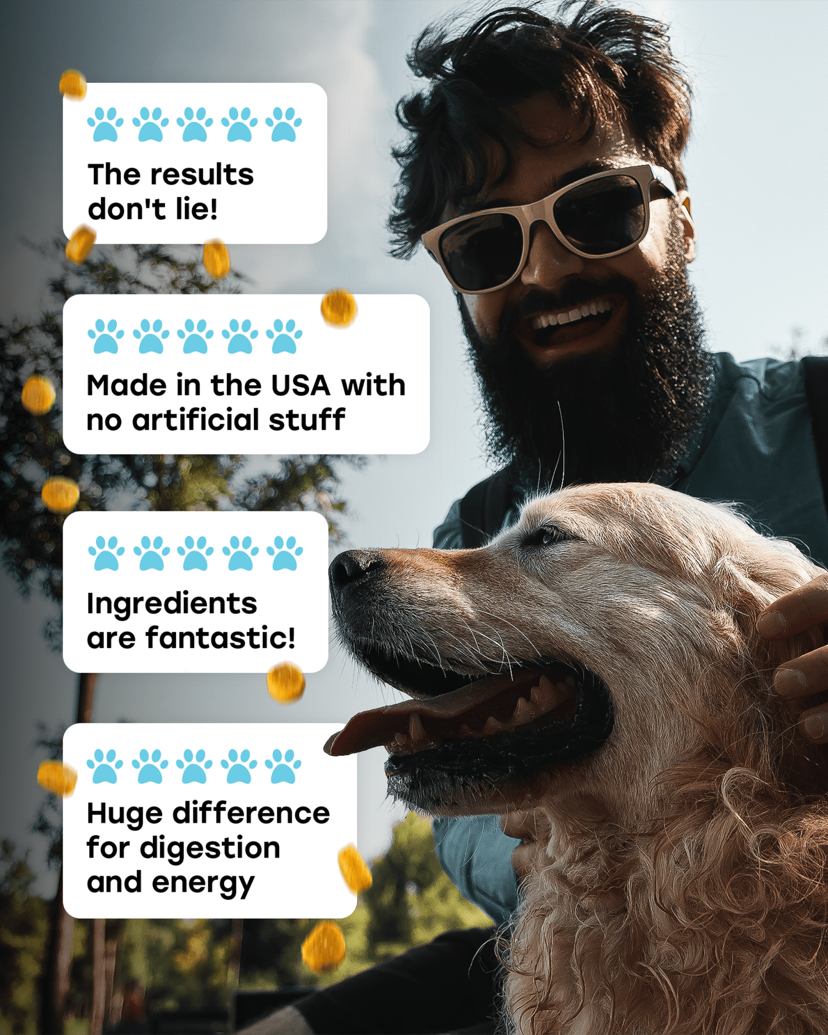 Probiotic Digestive Chews with Prebiotics, Enzymes, Turmeric, Omega - 3, Fiber & More. - Pup Choice - healthy choices for your pup